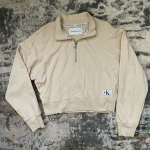 Calvin Klein Womens Quarter Zip